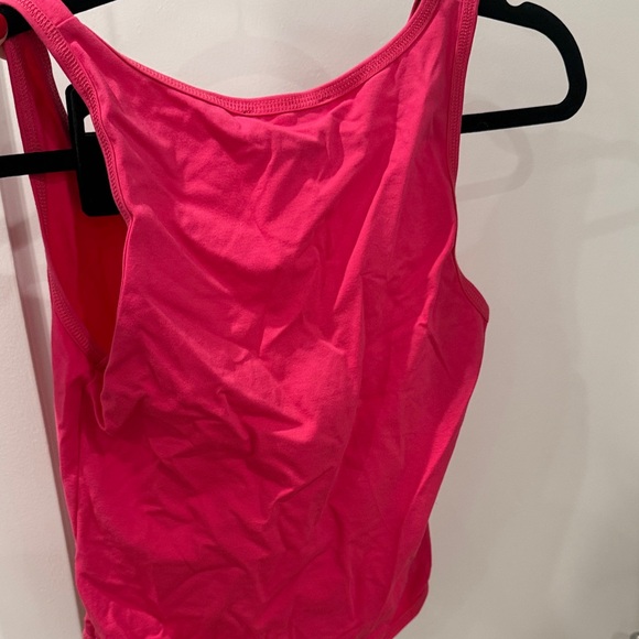 Pink Cut-Out Tank Top - Picture 5 of 5